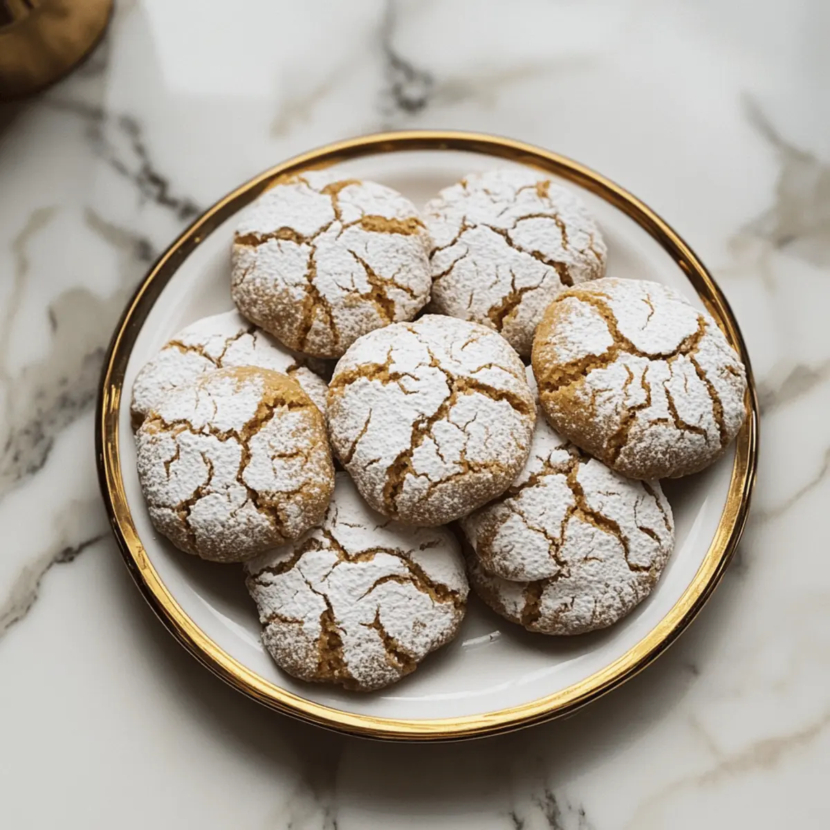 Cinnamon Coffee Crinkles