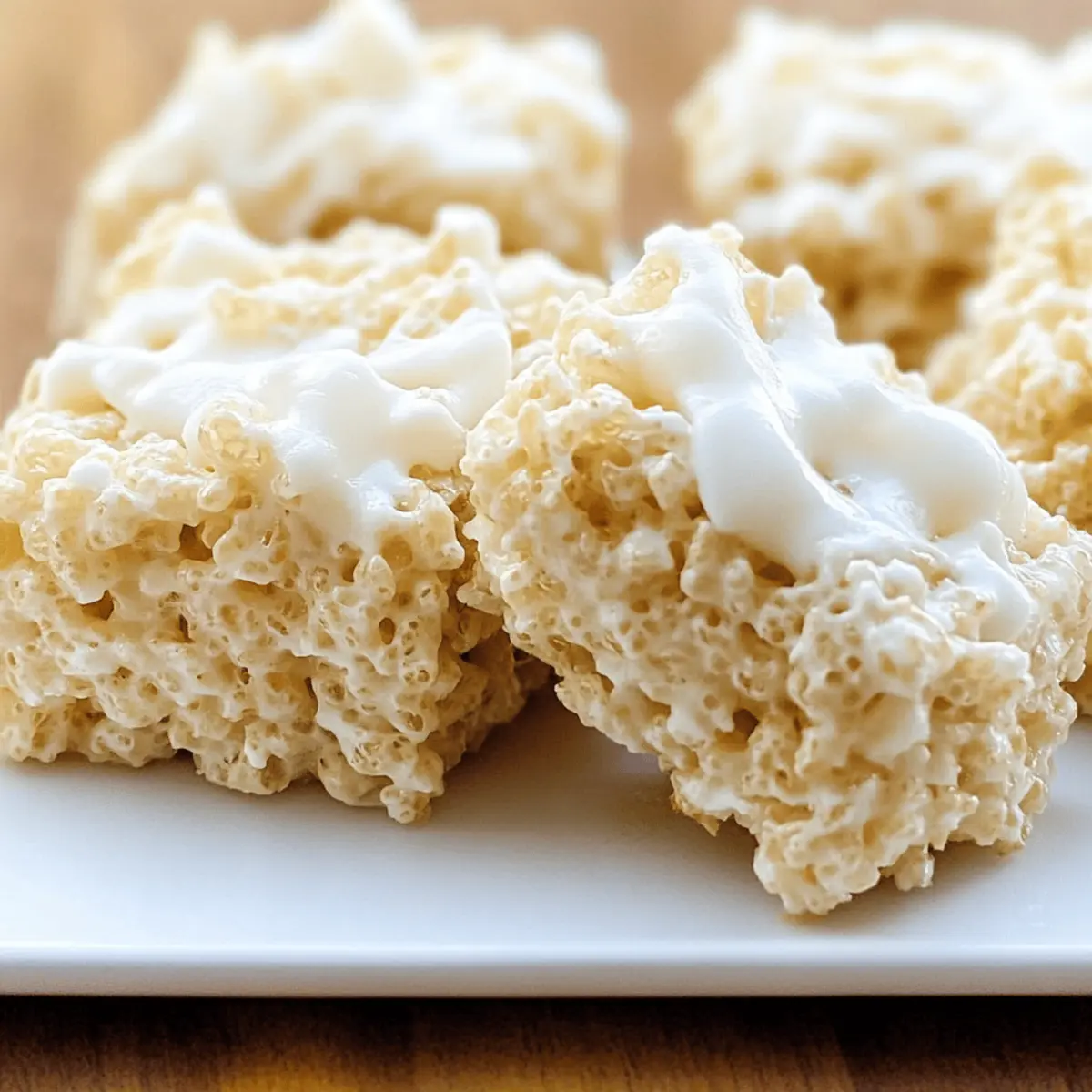 Coconut Lover's Rice Krispy Treats for Tropical Bliss 4 Coconut Lover's Rice Krispy Treats