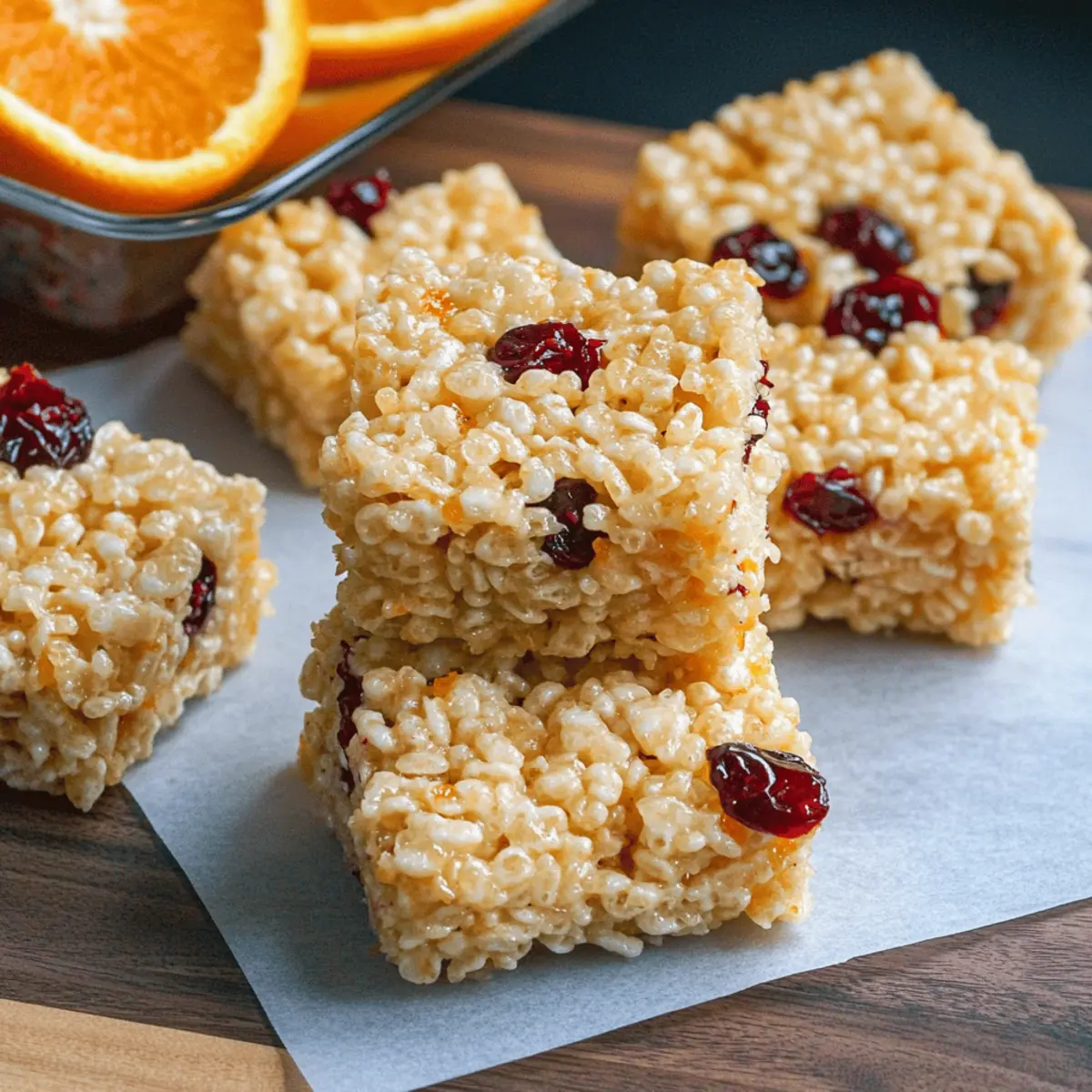 Cranberry Orange Rice Krispie Treats for Festive Cheer 2 Cranberry Orange Rice Krispie Treats rqbyv7