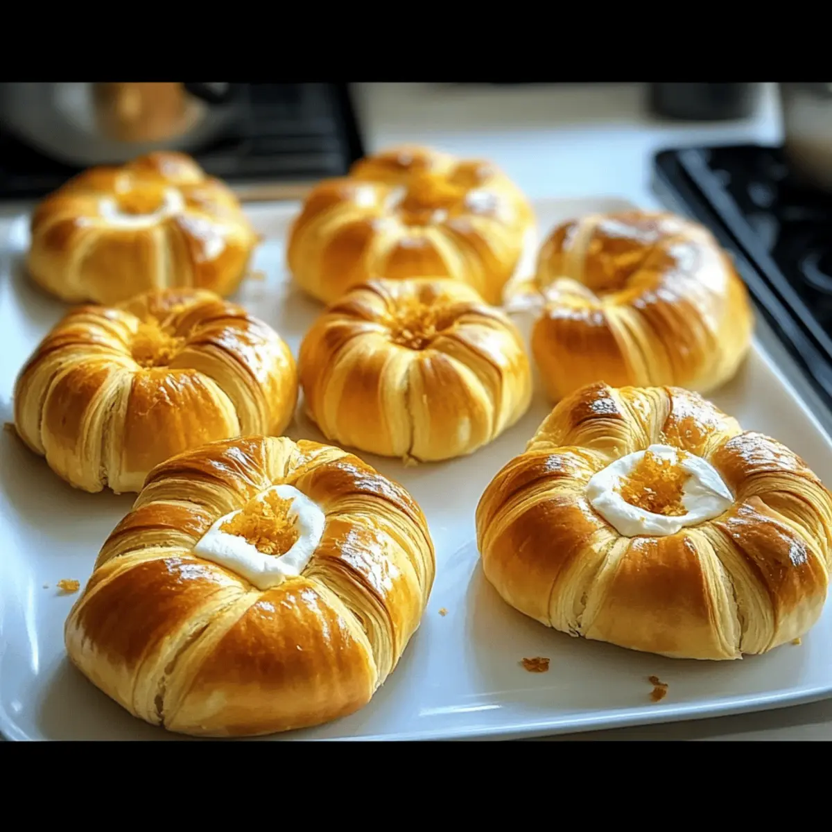 Crescent Pumpkins with Cream Cheese and Pumpkin Pie loy38a