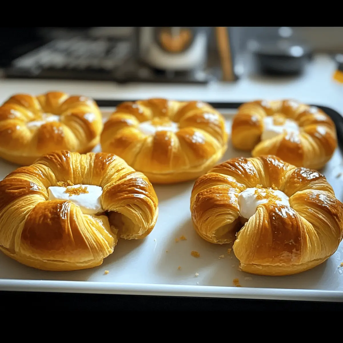 Crescent Pumpkins with Cream Cheese and Pumpkin Pie