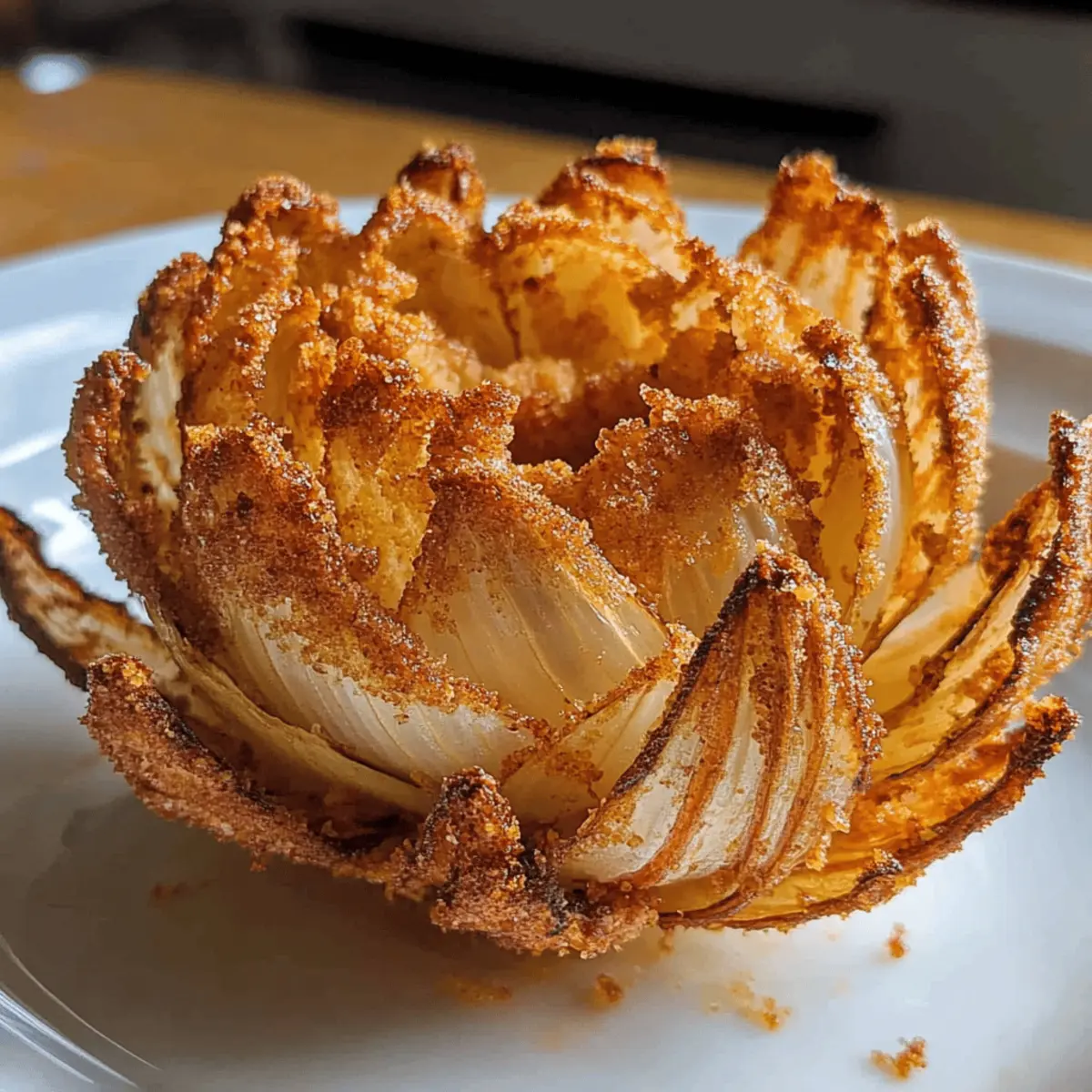 Crispy Air Fryer Blooming Onion: The Perfect Game Day Snack 1 Crispy Air Fryer Blooming Onion q4ofna