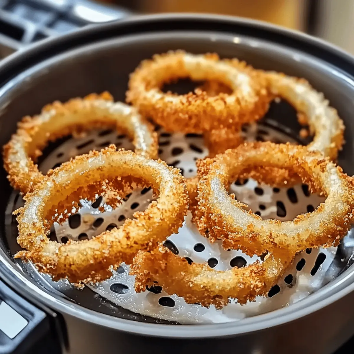 Crispy Air Fryer Onion Rings: Guilt-Free Crunchy Bliss 1 Crispy Air Fryer Onion Rings ycgdyo