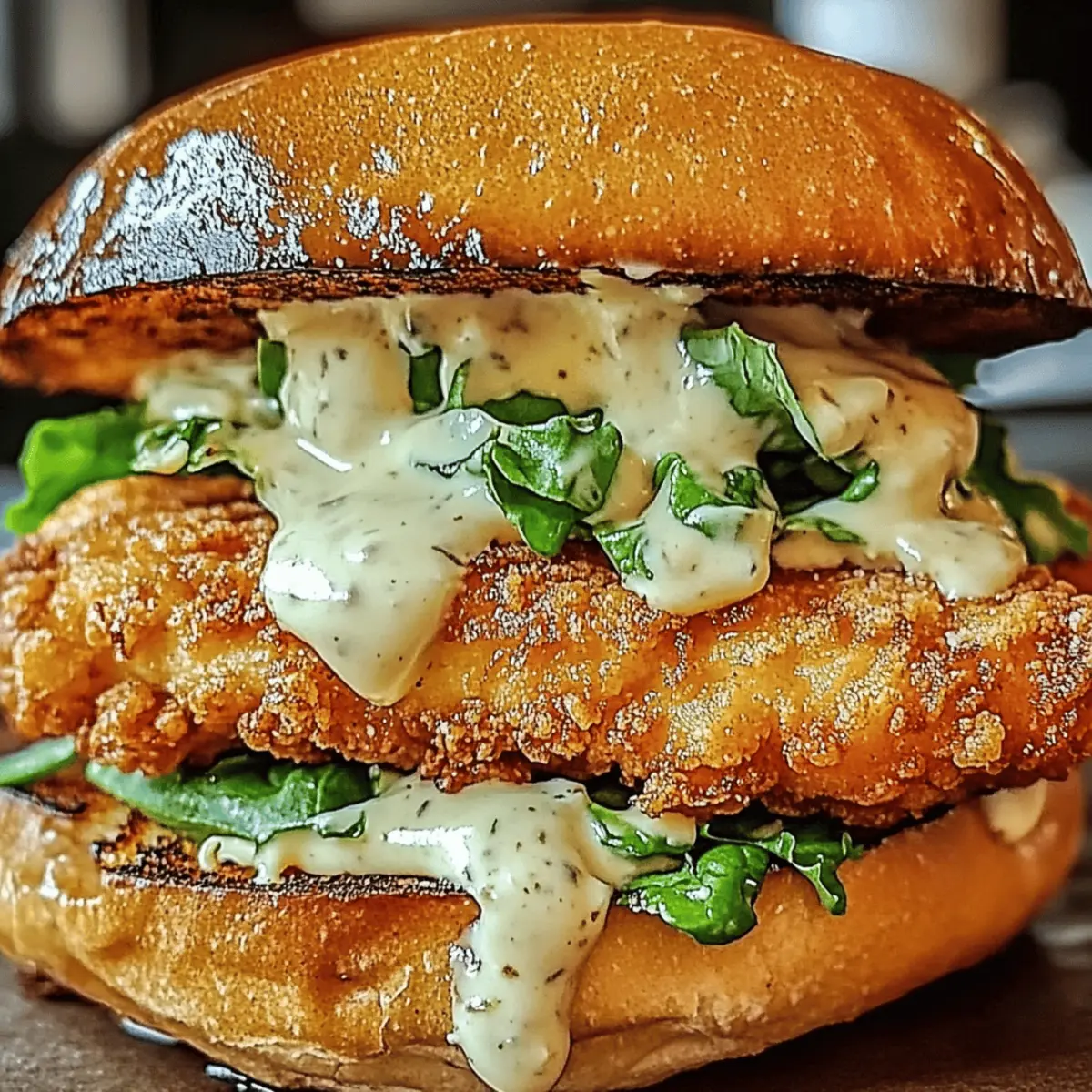 Crispy Chicken Caesar Sandwich for a Delicious Dinner Delight 2 Crispy Chicken Caesar Sandwich uwgj1v