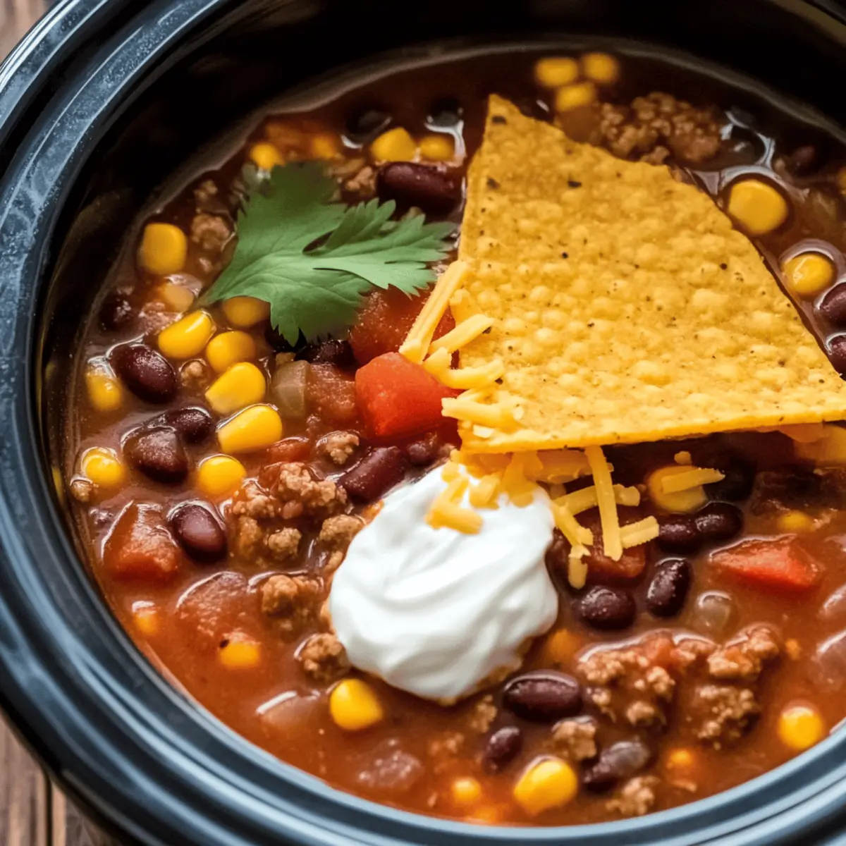 Cozy Up with Crock Pot Taco Soup for Ultimate Comfort! 3