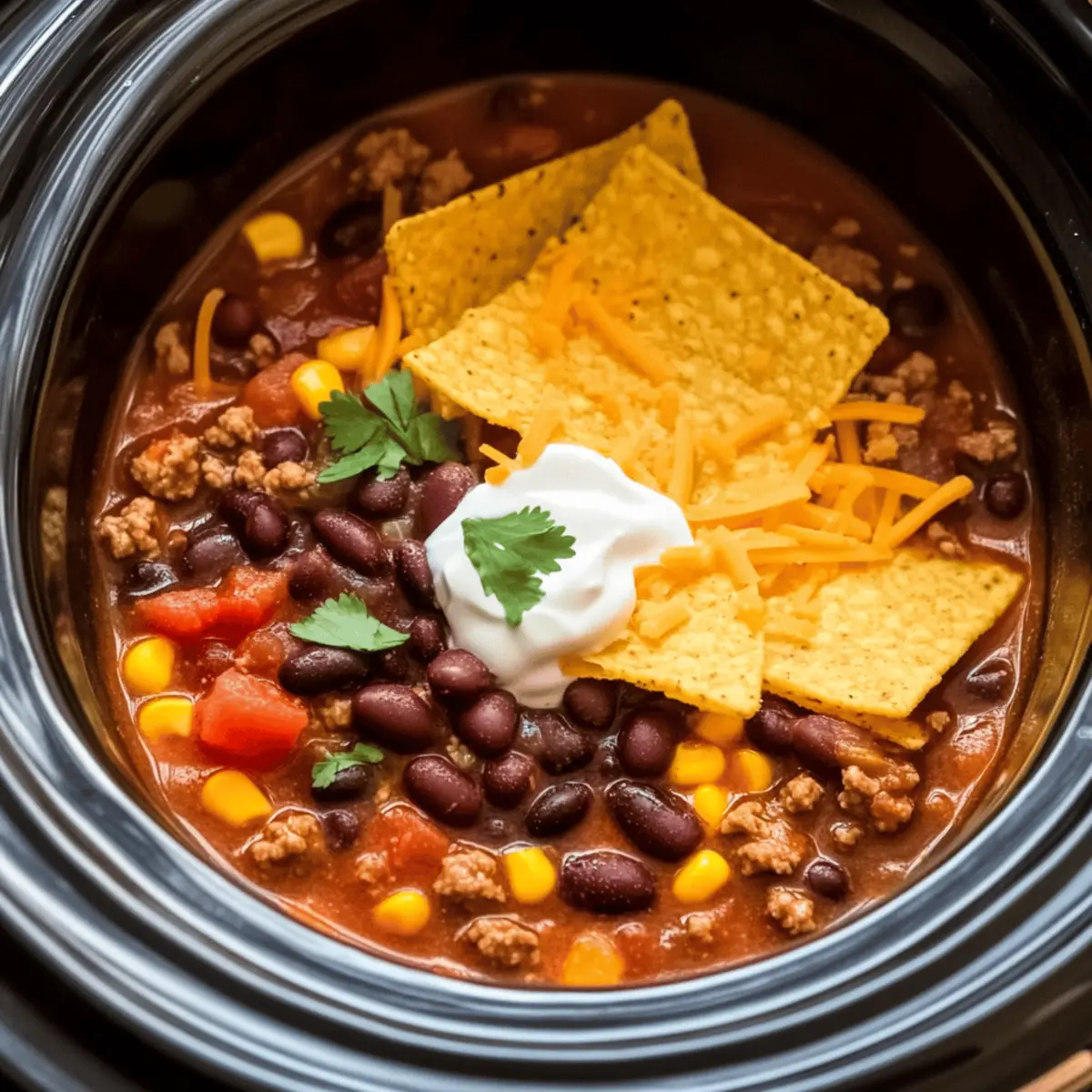 Cozy Up with Crock Pot Taco Soup for Ultimate Comfort! 2