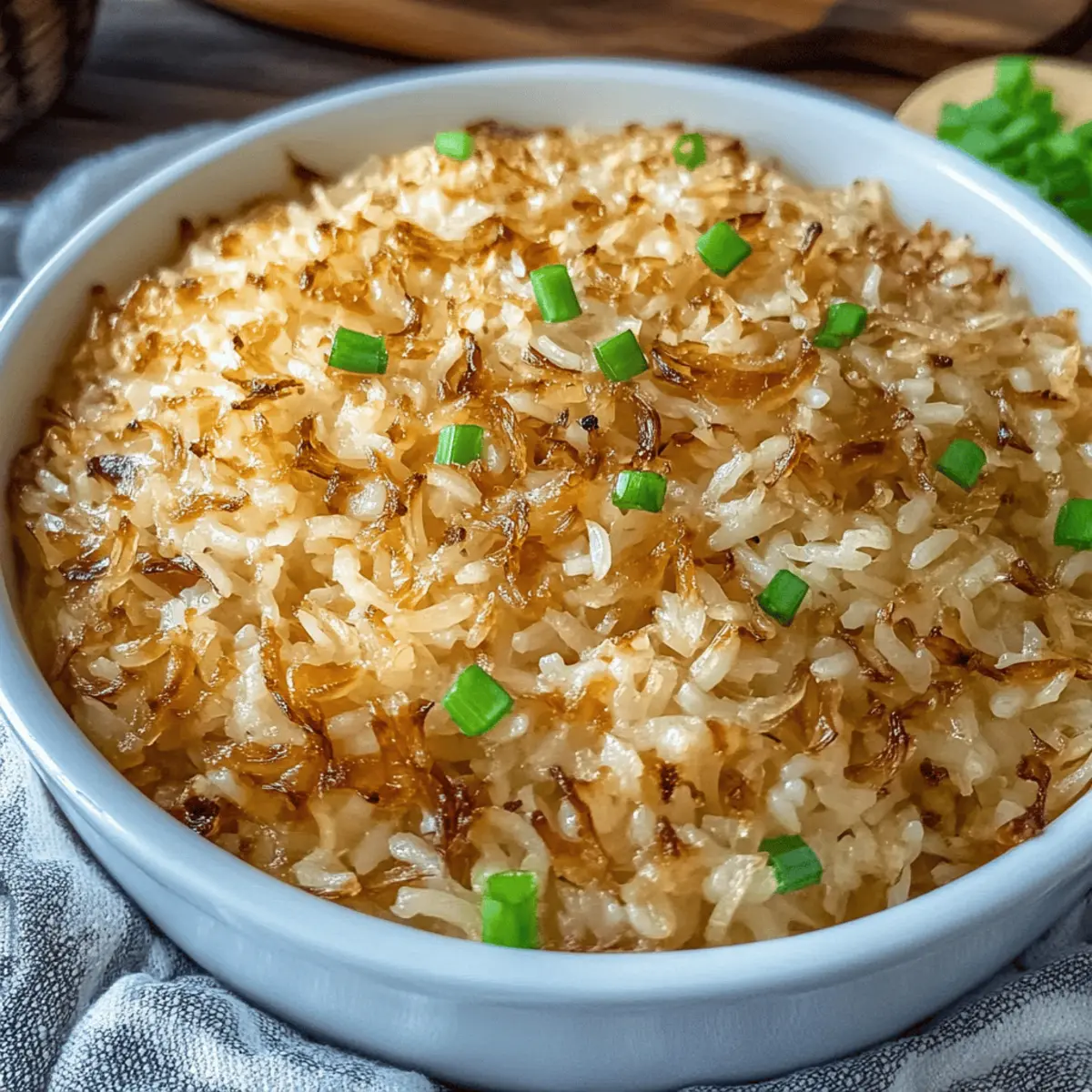 French Onion Butter Rice