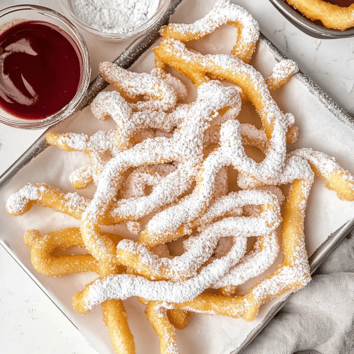 Crispy Gluten-Free Funnel Cake Fries to Satisfy Sweet Cravings 1 Funnel Cake Fries vqcjv8