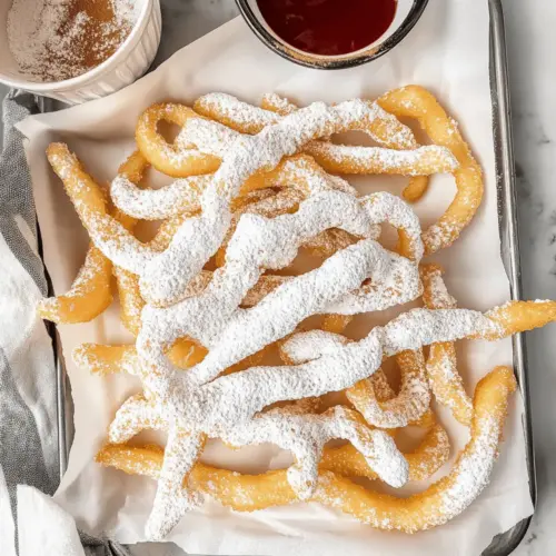 Crispy Gluten-Free Funnel Cake Fries to Satisfy Sweet Cravings 7 Funnel Cake Fries