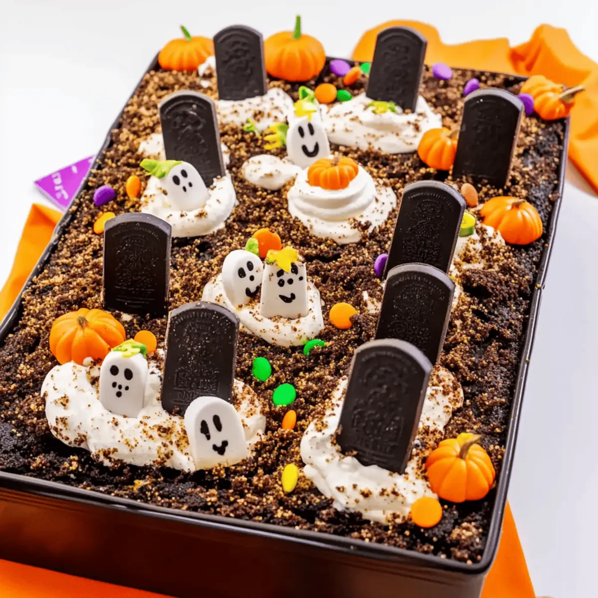 Graveyard Chocolate Poke Cake That's Spooktacularly Delicious 4 Graveyard Chocolate Poke Cake hbonh8