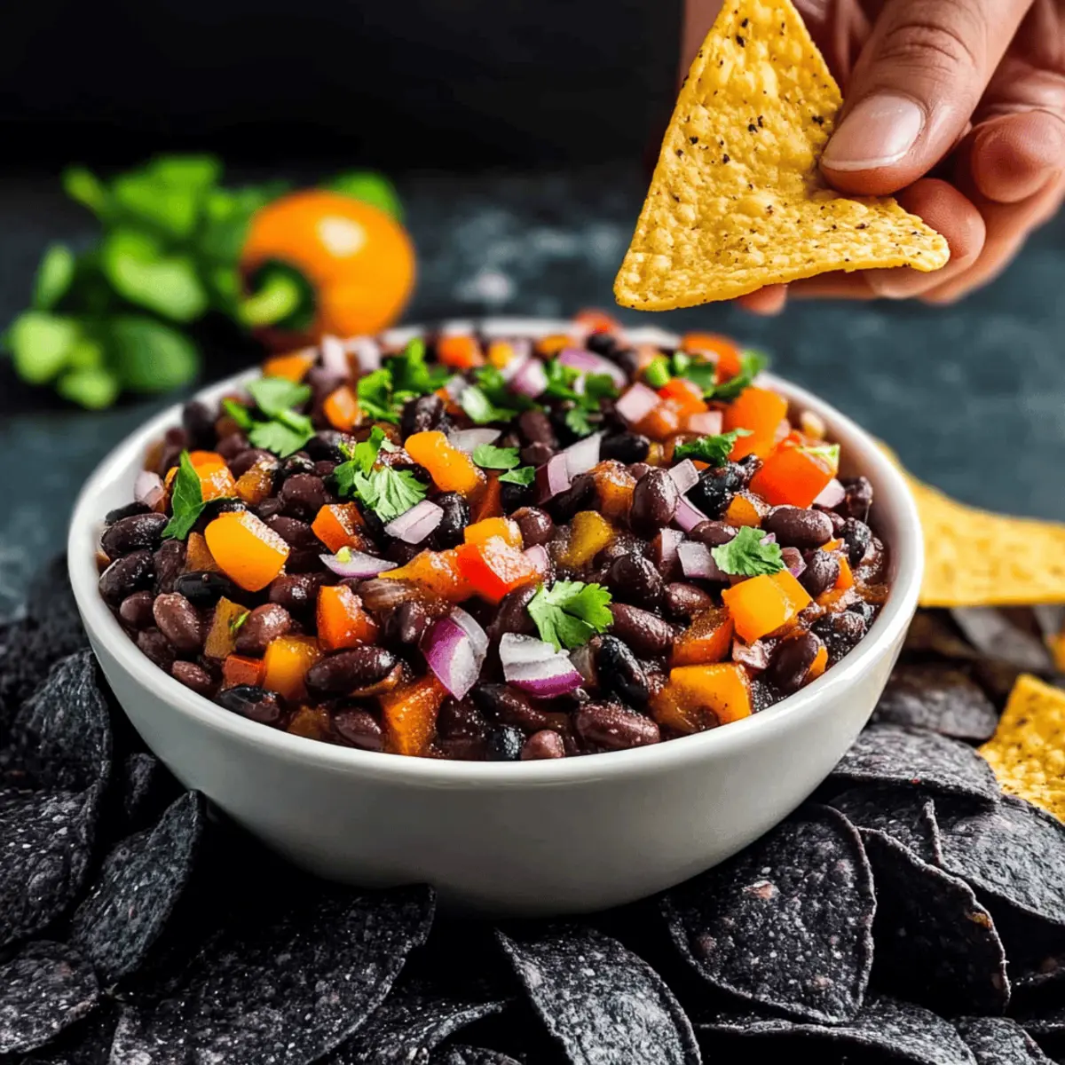 Festive Halloween Bean Dip Recipe That's Healthy and Delicious 2