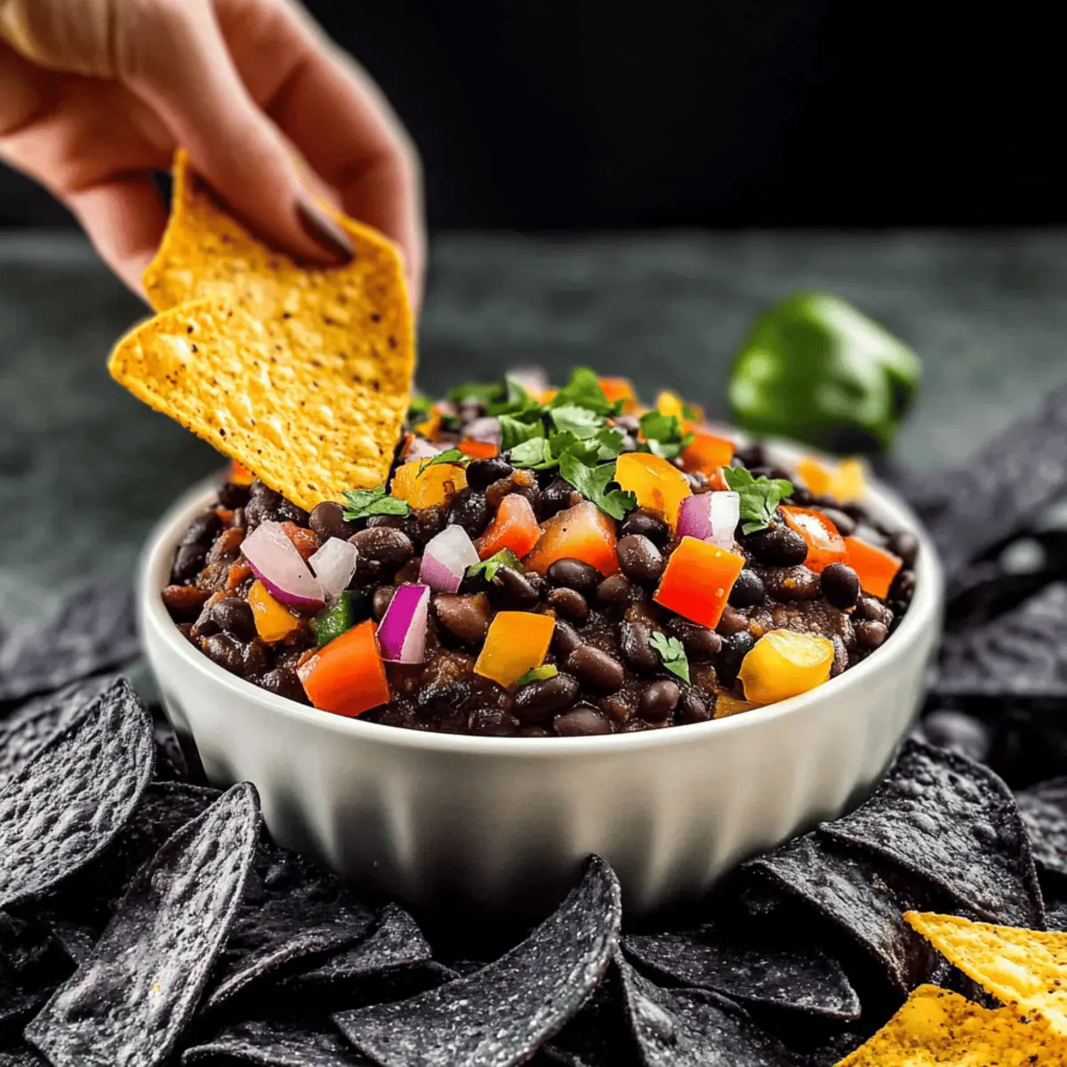 Festive Halloween Bean Dip Recipe That's Healthy and Delicious 5 Halloween Bean Dip gmyeu9