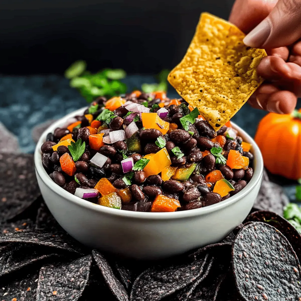 Festive Halloween Bean Dip Recipe That's Healthy and Delicious 1