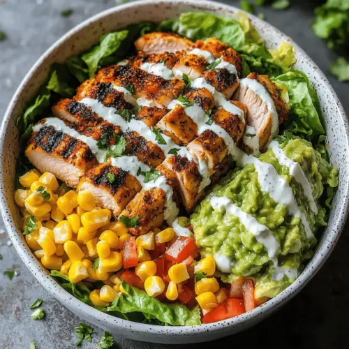 Healthy Chicken Taco Bowls