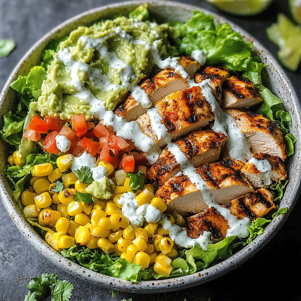 Healthy Chicken Taco Bowls ptpmjs