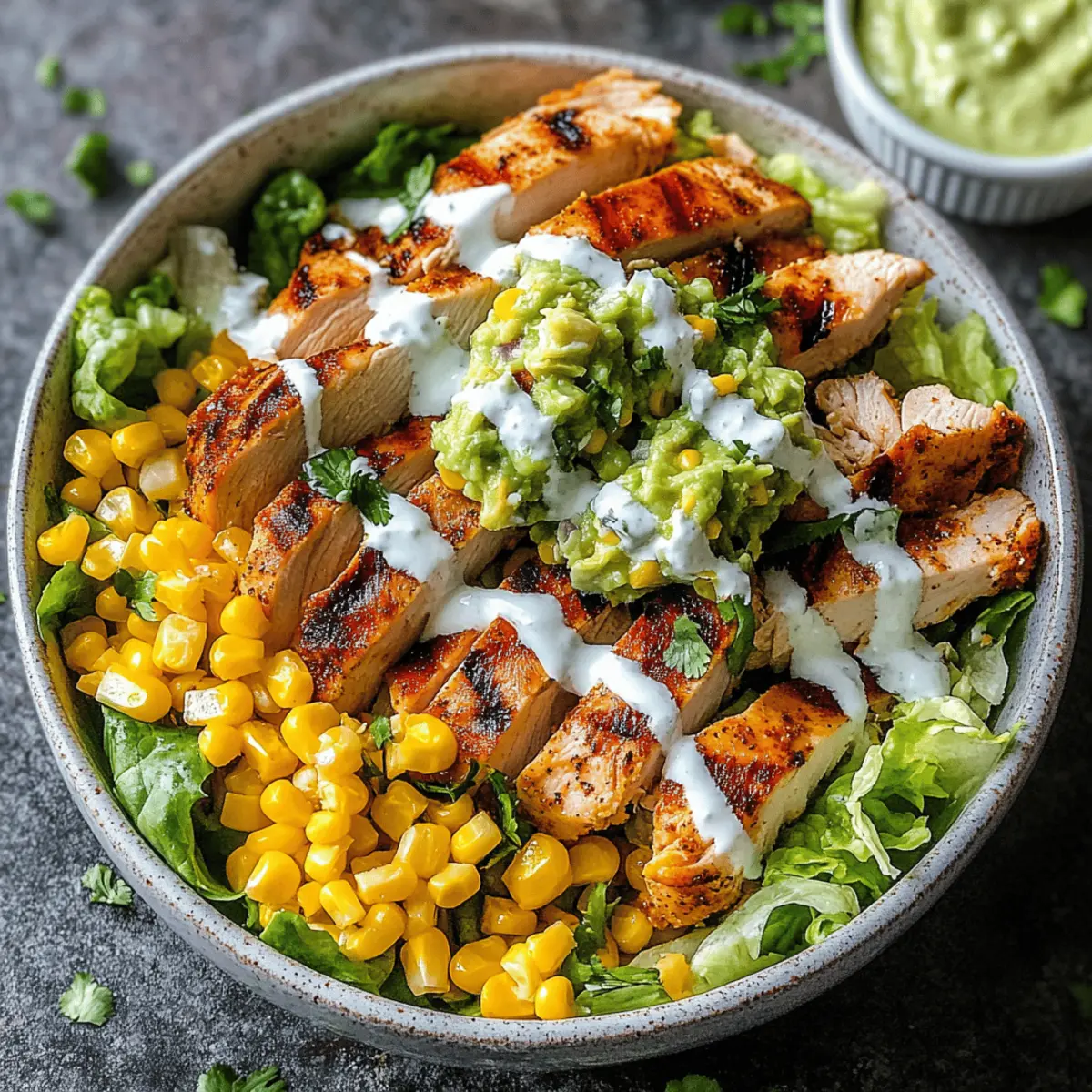 Healthy Chicken Taco Bowls tuve6a