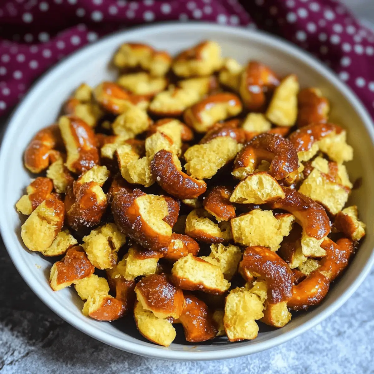 Honey Mustard & Onion Pretzels: Irresistibly Crunchy Snack 2 Honey Mustard Onion Pretzels uoiawl