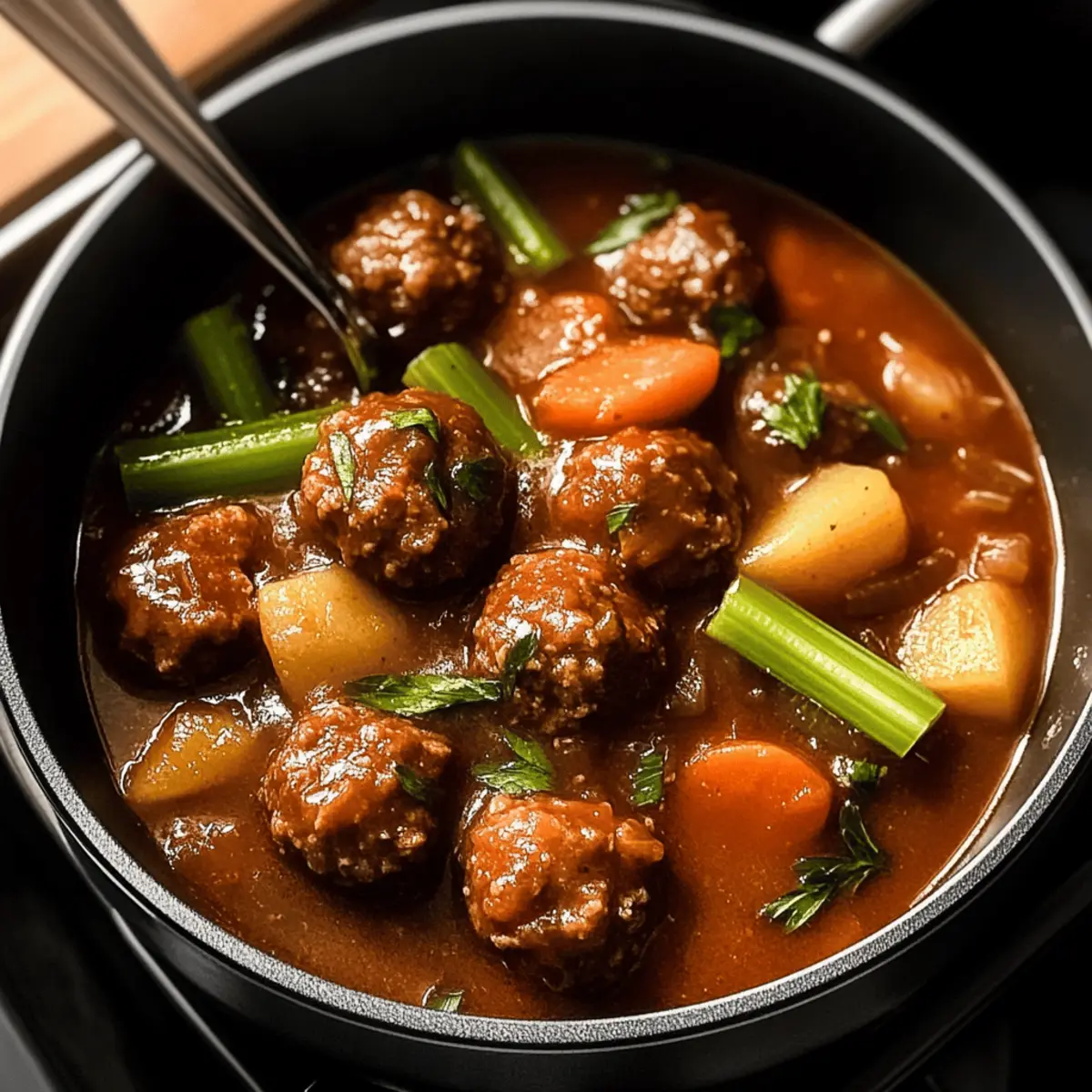 Comforting Meatball Stew Perfect for Cozy Nights In 3 Meatball Stew ryhtww