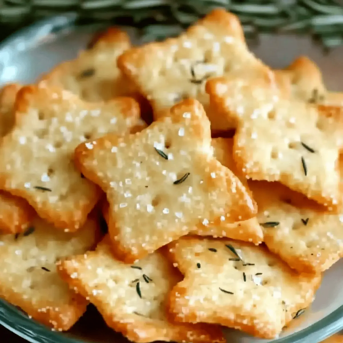 Parmesan Rosemary Crackers: Crispy, Fl flavorful Treats 3 Parmesan Rosemary Crackers ich6sj
