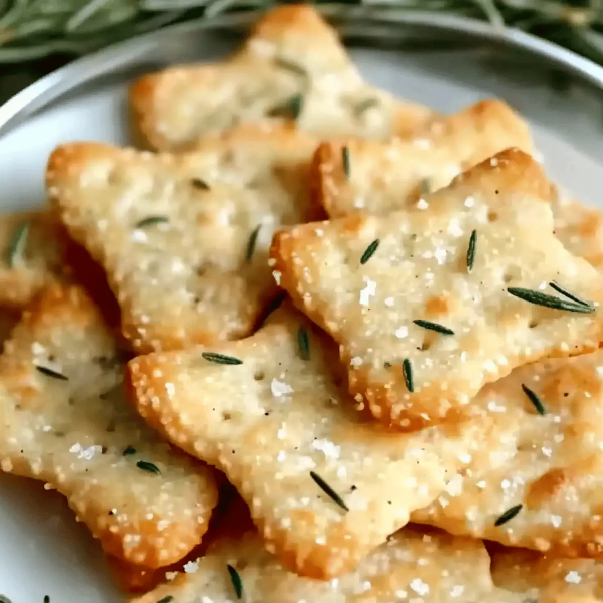 Parmesan Rosemary Crackers: Crispy, Fl flavorful Treats 4 Parmesan Rosemary Crackers