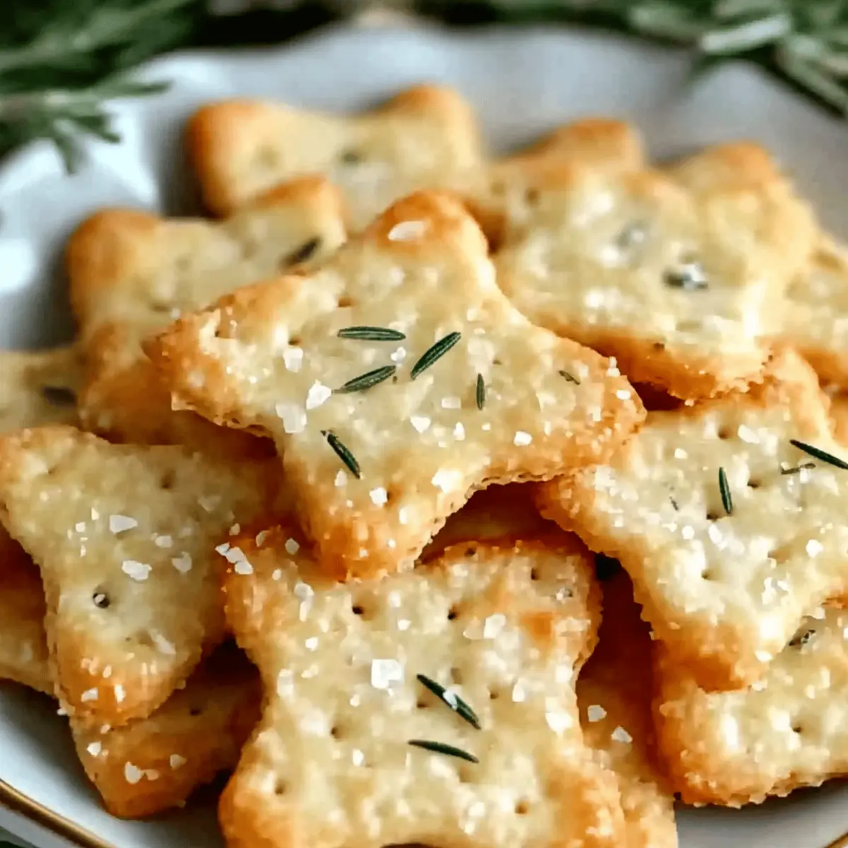 Parmesan Rosemary Crackers: Crispy, Fl flavorful Treats 2 Parmesan Rosemary Crackers viwuql