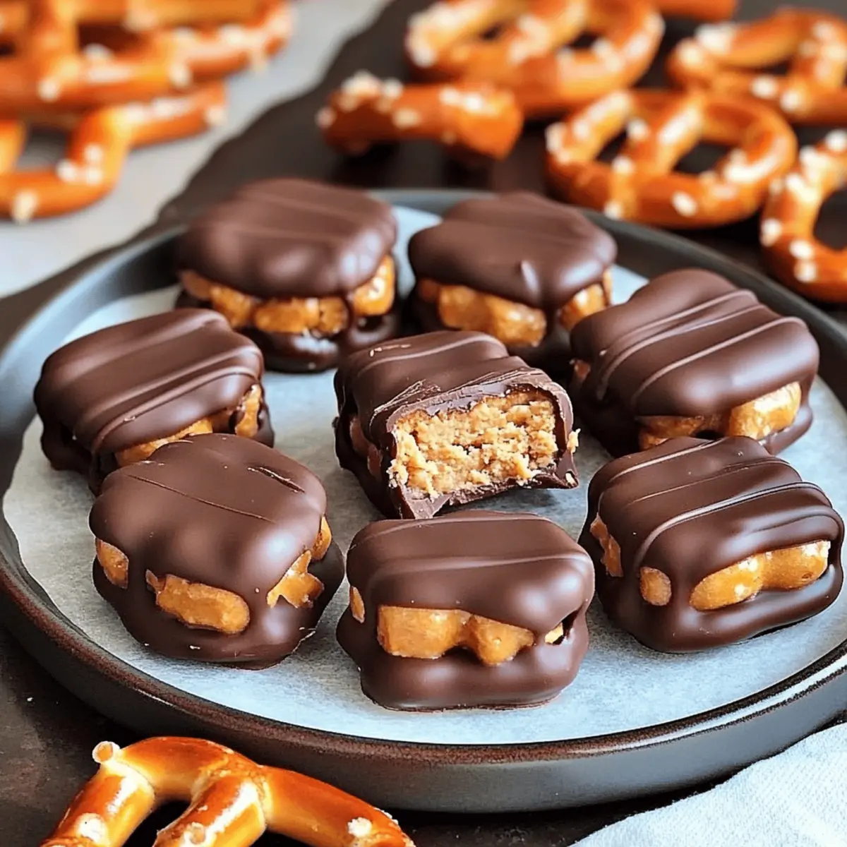 Peanut Butter Buckeye Pretzels: Irresistibly Sweet & Salty Treat 1 Peanut Butter Buckeye Pretzels fgeuya