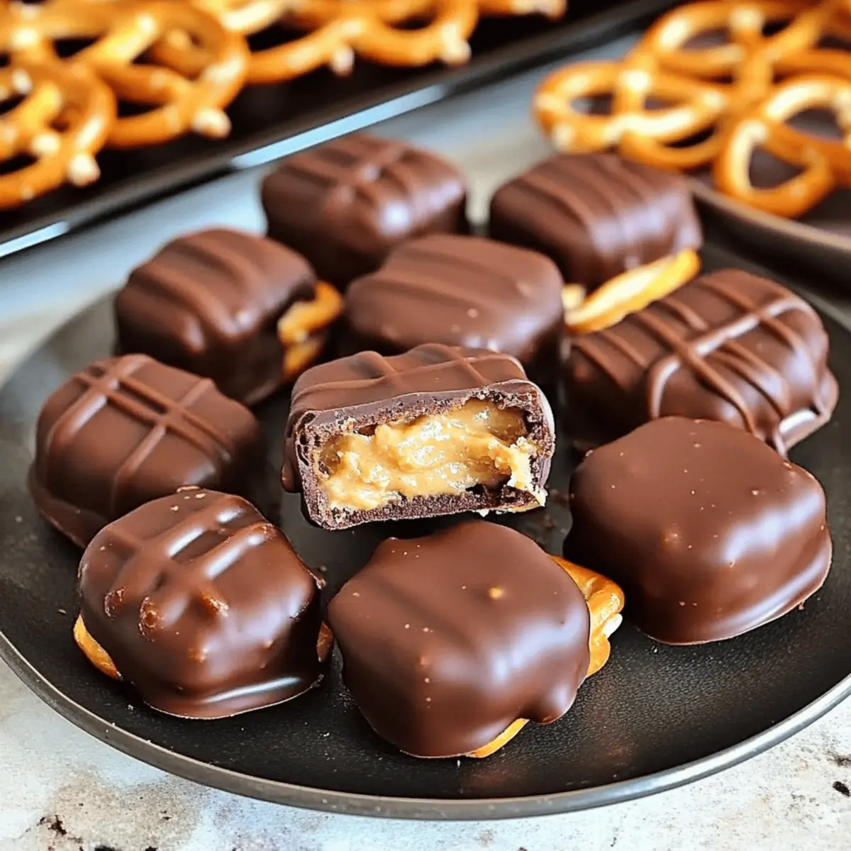 Peanut Butter Buckeye Pretzels: Irresistibly Sweet & Salty Treat 3 Peanut Butter Buckeye Pretzels les6o5