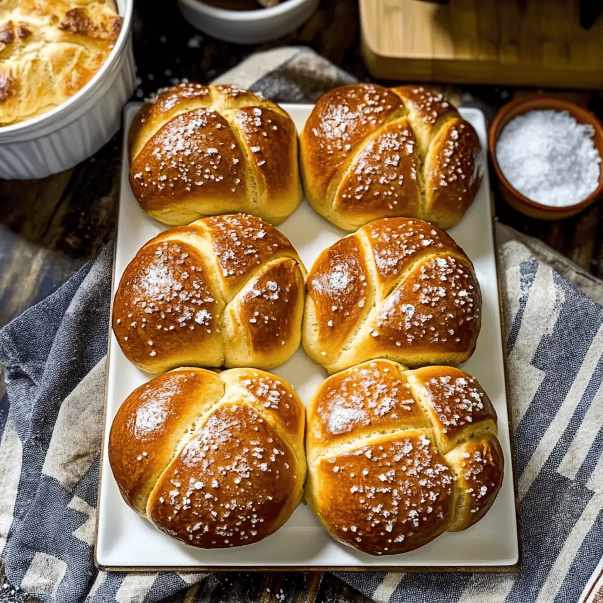 Soft and Chewy Pretzel Rolls You'll Crave to Make at Home 2 Pretzel Rolls ihffma