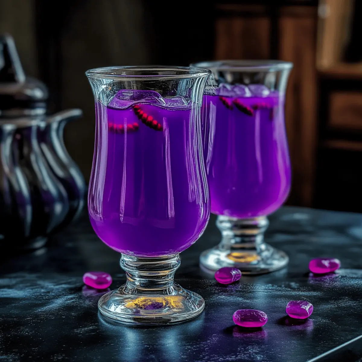 Vibrant Purple People Eater Halloween Punch for Spooky Fun 2 Purple People Eater Halloween Punch j0pwbv