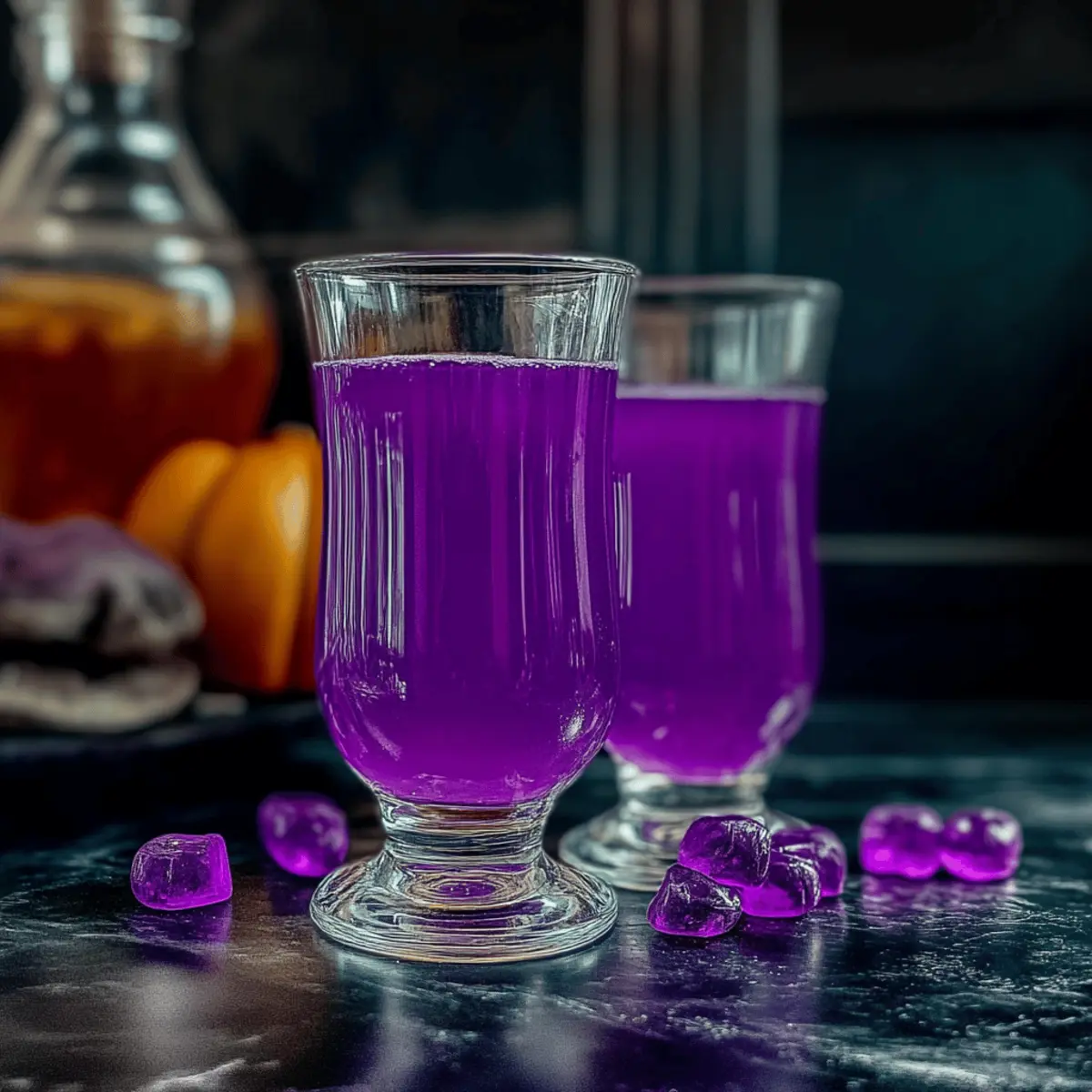 Vibrant Purple People Eater Halloween Punch for Spooky Fun 3