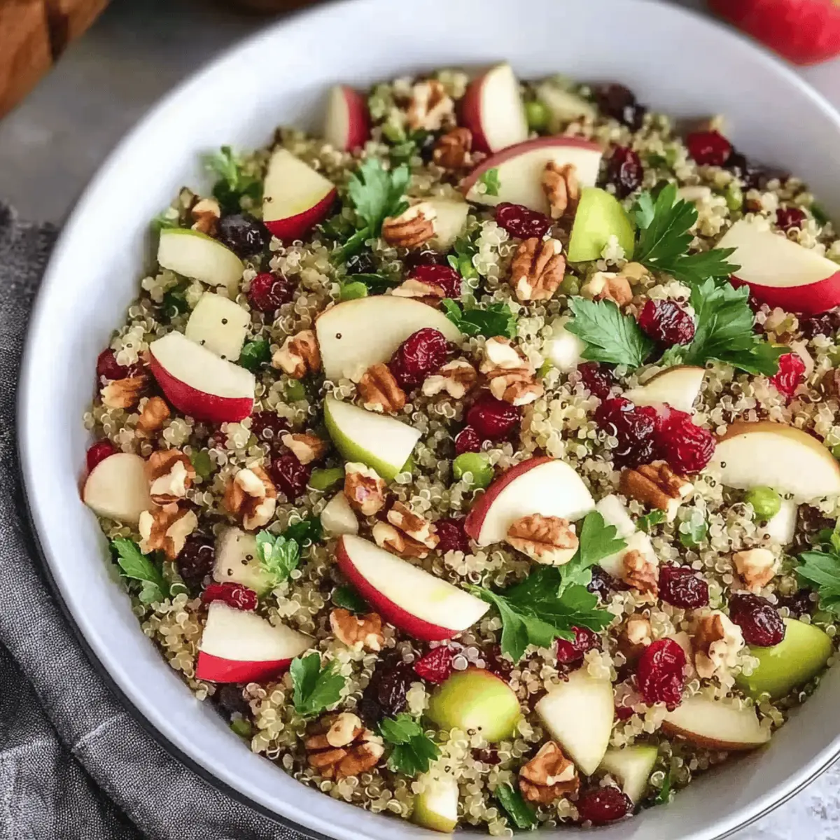 Quinoa Apple Salad