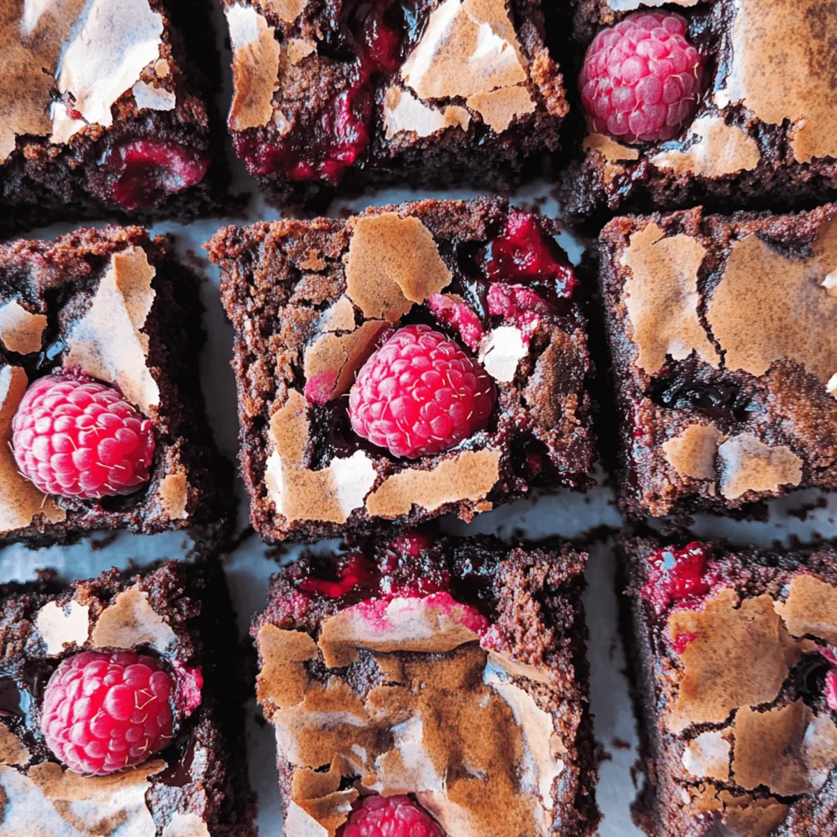 Round Raspberry Brownie Irresistible Fudgy Raspberry Brownies Made Easy