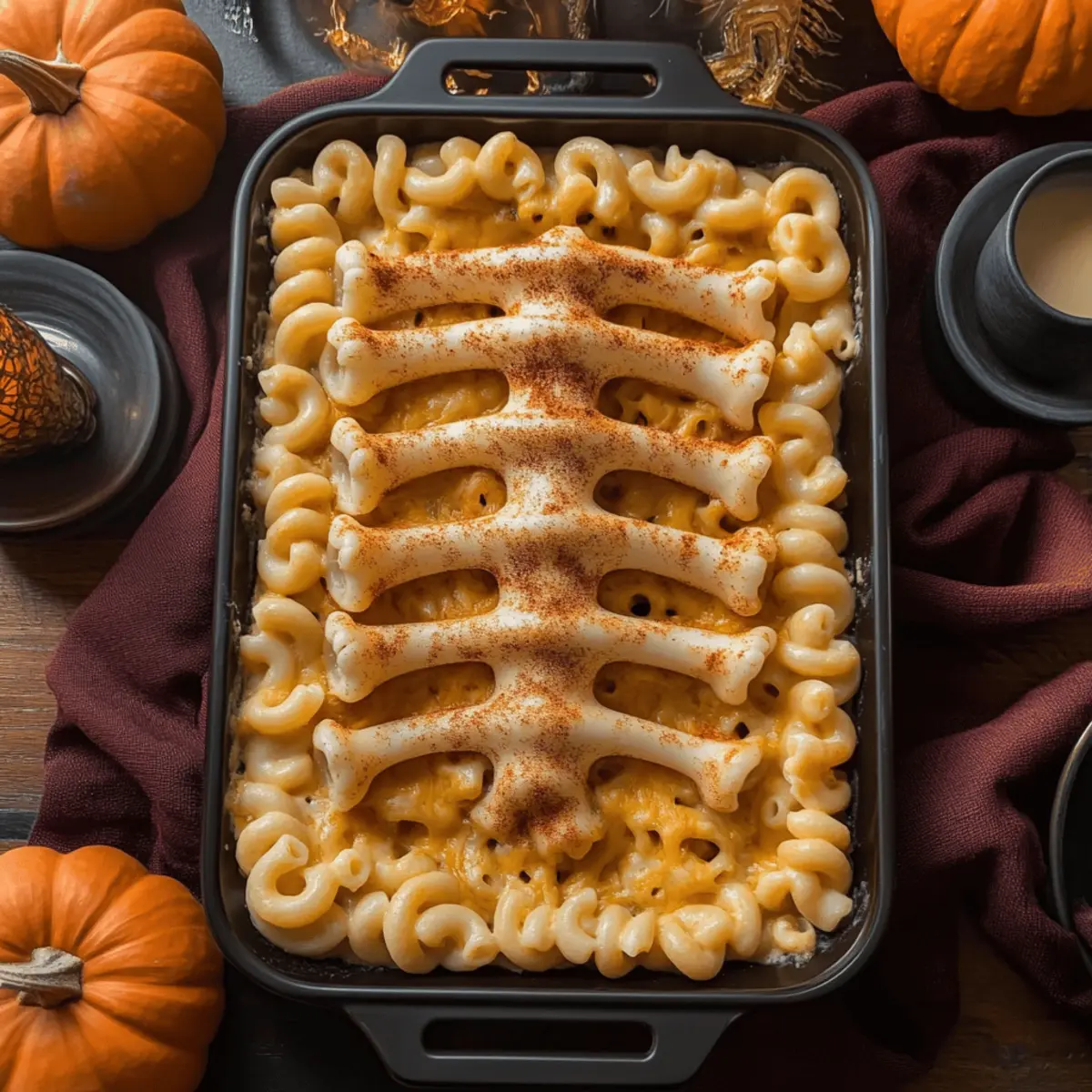 Rib Cage Mac & Cheese: The Ultimate Halloween Comfort Dish 1 Rib Cage Mac Cheese zwteq2