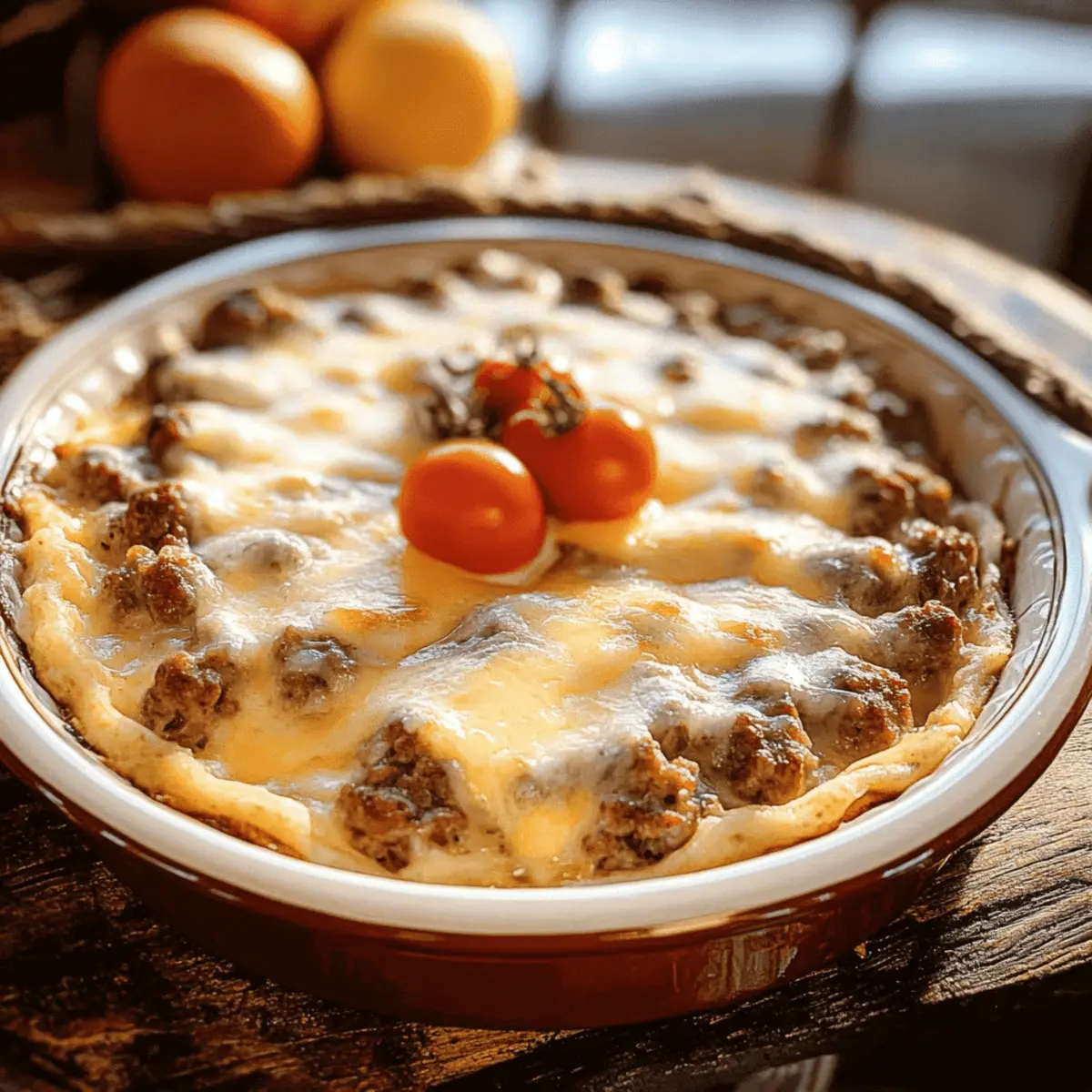 Sausage Pancake Breakfast Casserole for Cozy Mornings 2 Sausage Pancake Breakfast Casserole gyeslc