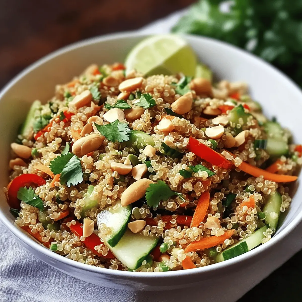 Thai Quinoa Crunch Salad auopvb