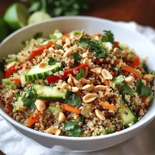 Thai Quinoa Crunch Salad