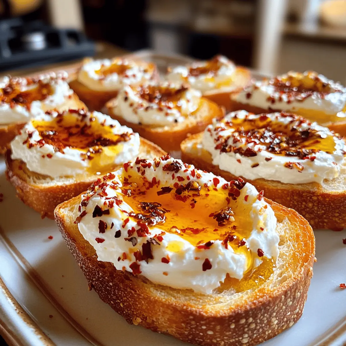 Whipped Feta Crostini with Hot Honey Magic: A Flavor Adventure 2 Whipped Feta Crostini with Hot Honey Magic hy4fj3