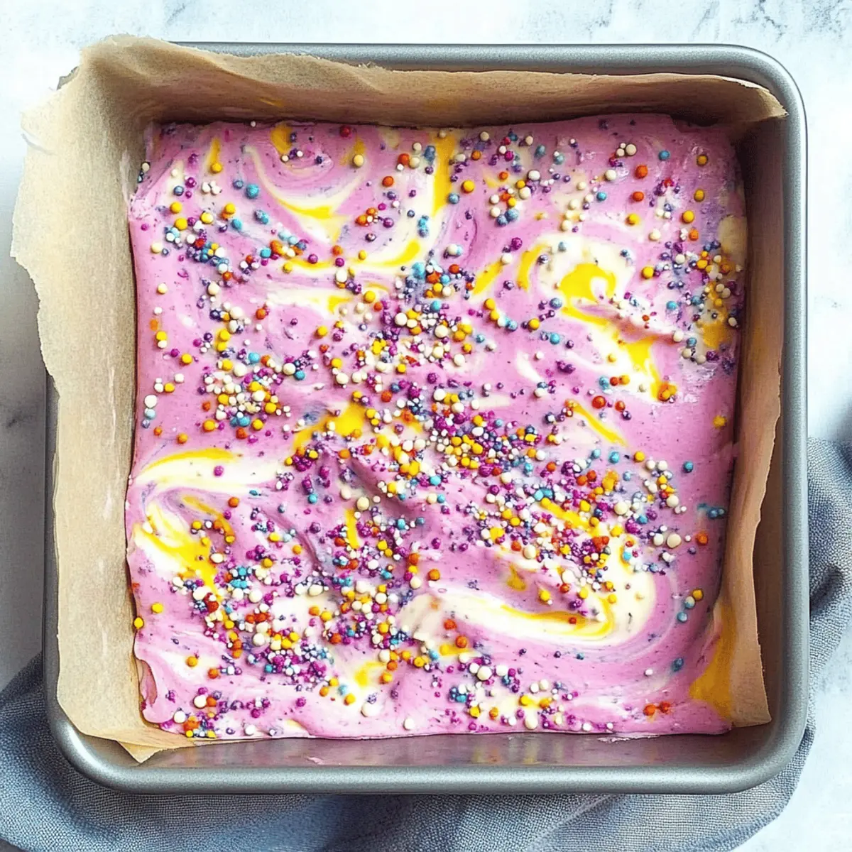 Colorful Yogurt Unicorn Bark – A Healthy Frozen Delight! 1 Yogurt Unicorn Bark zfv82v