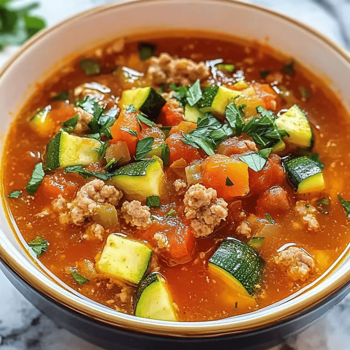 Hearty Zucchini Tomato Italian Sausage Soup for Cozy Nights 1 Zucchini Tomato Italian Sausage Soup n1fyqb