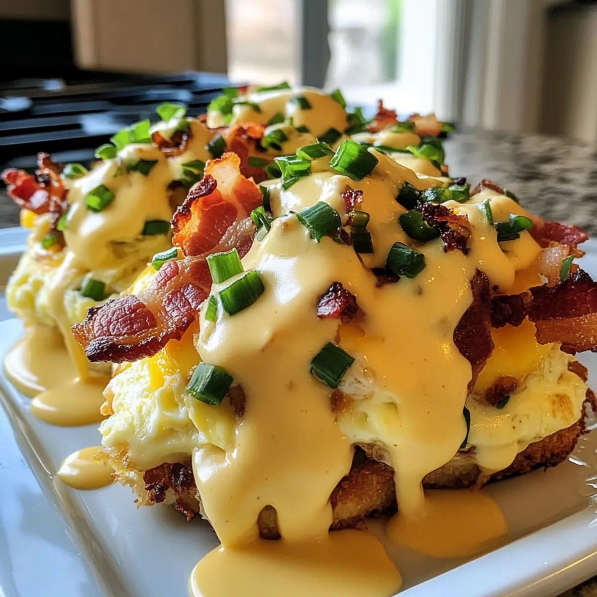 Hollandaise Heaven: Indulge in the Ultimate Eggs Benedict Bake 1 41807520 1bf3 4580 a424