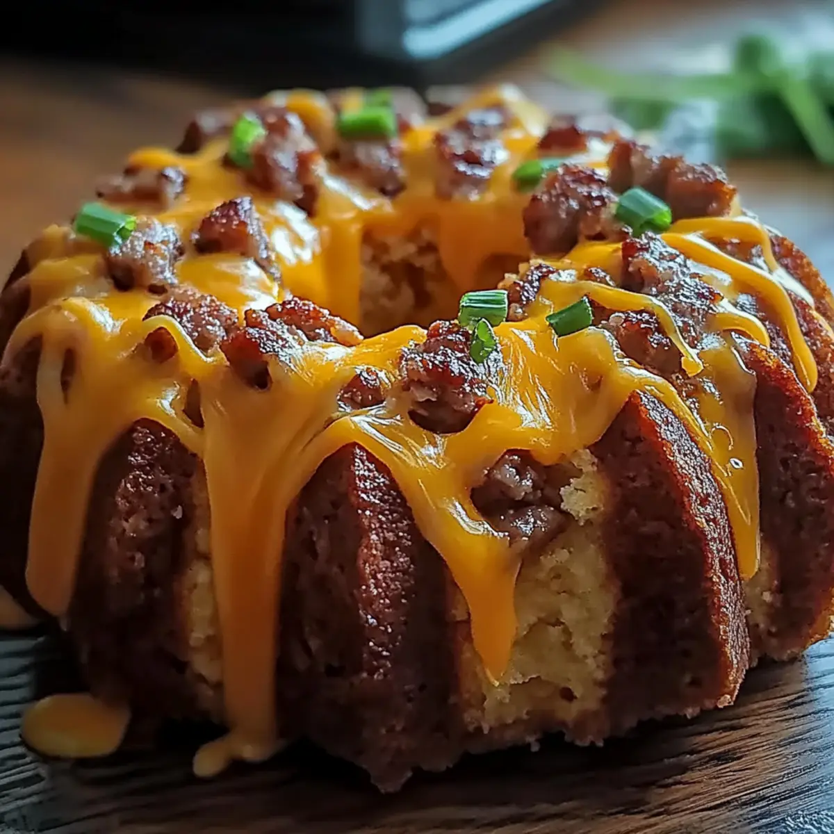 Breakfast Biscuit Bundt Cake