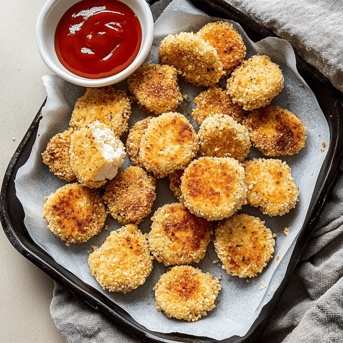 Crispy Cauliflower Chicken Nuggets Your Kids Will Love 3 Cauliflower Chicken Nuggets fzhyzs
