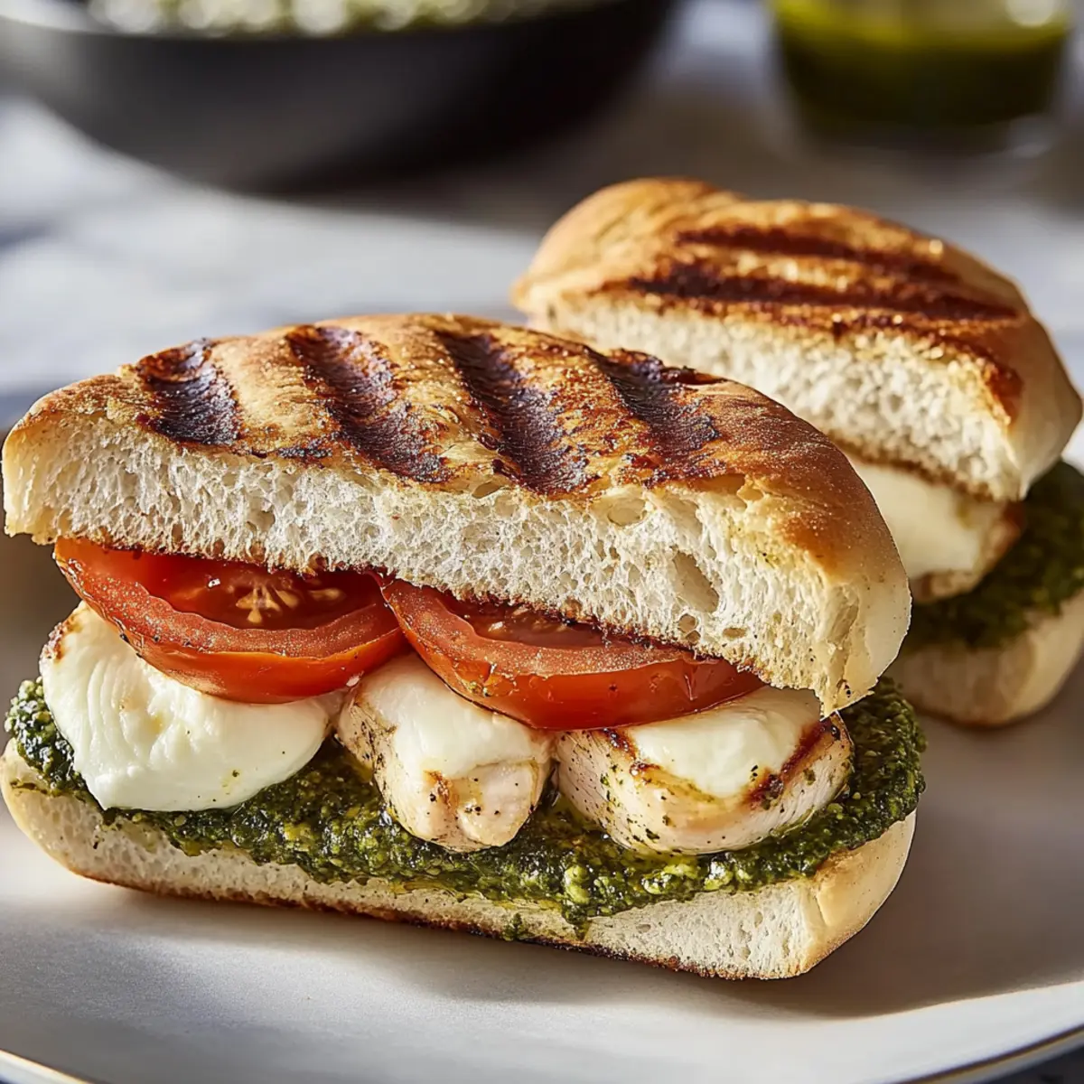 Chicken Pesto Sandwiches p1wimh