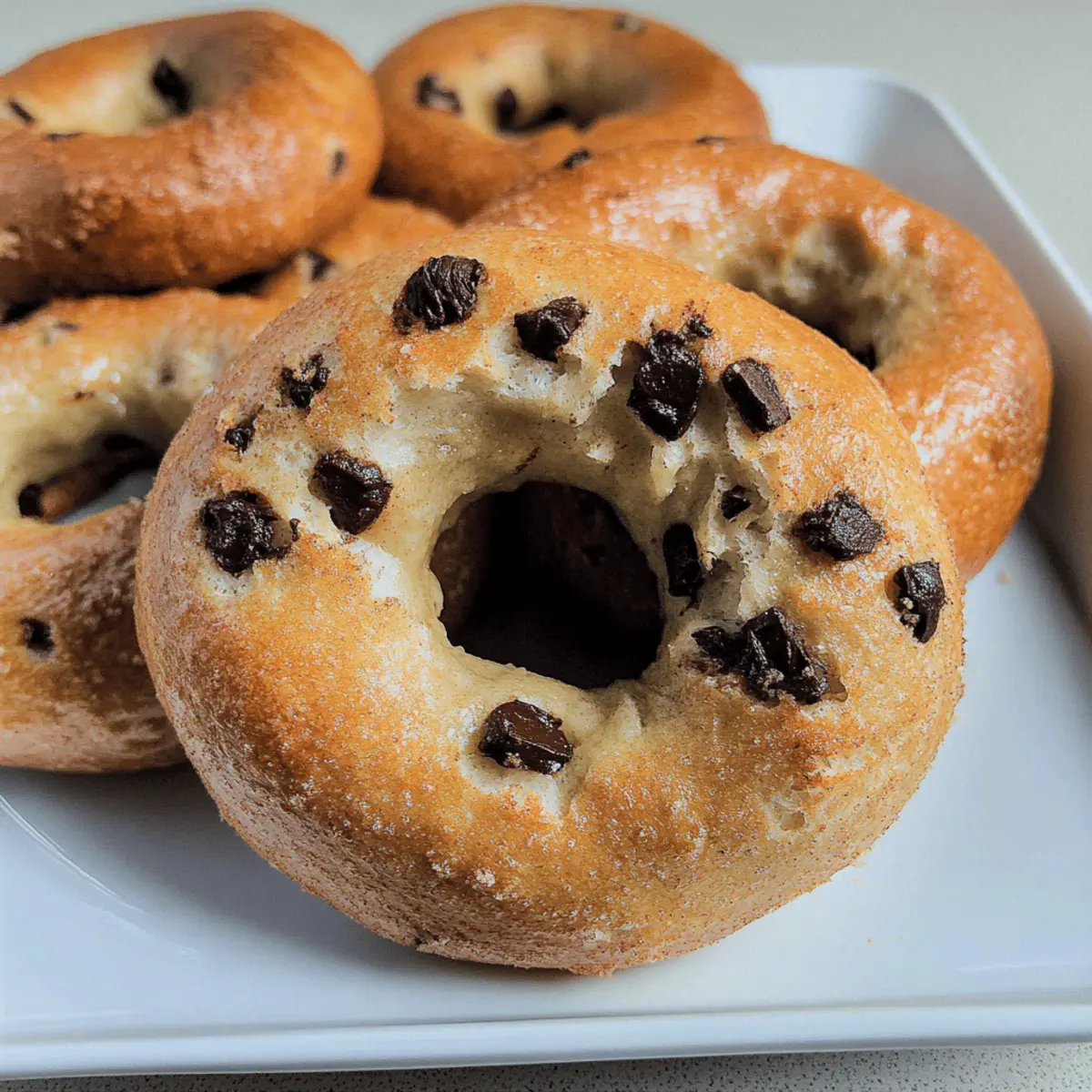 Chocolate Chip Bagels