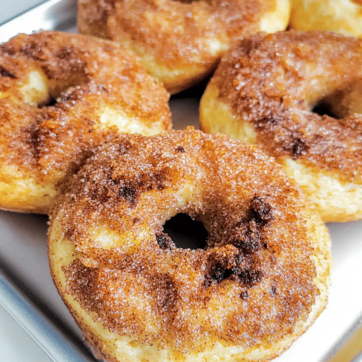 Cinnamon Sugar Bagels