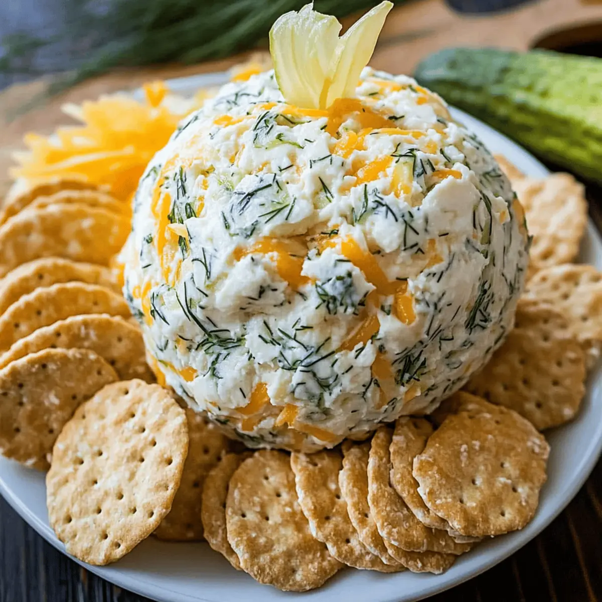 Dill Pickle Cheese Ball