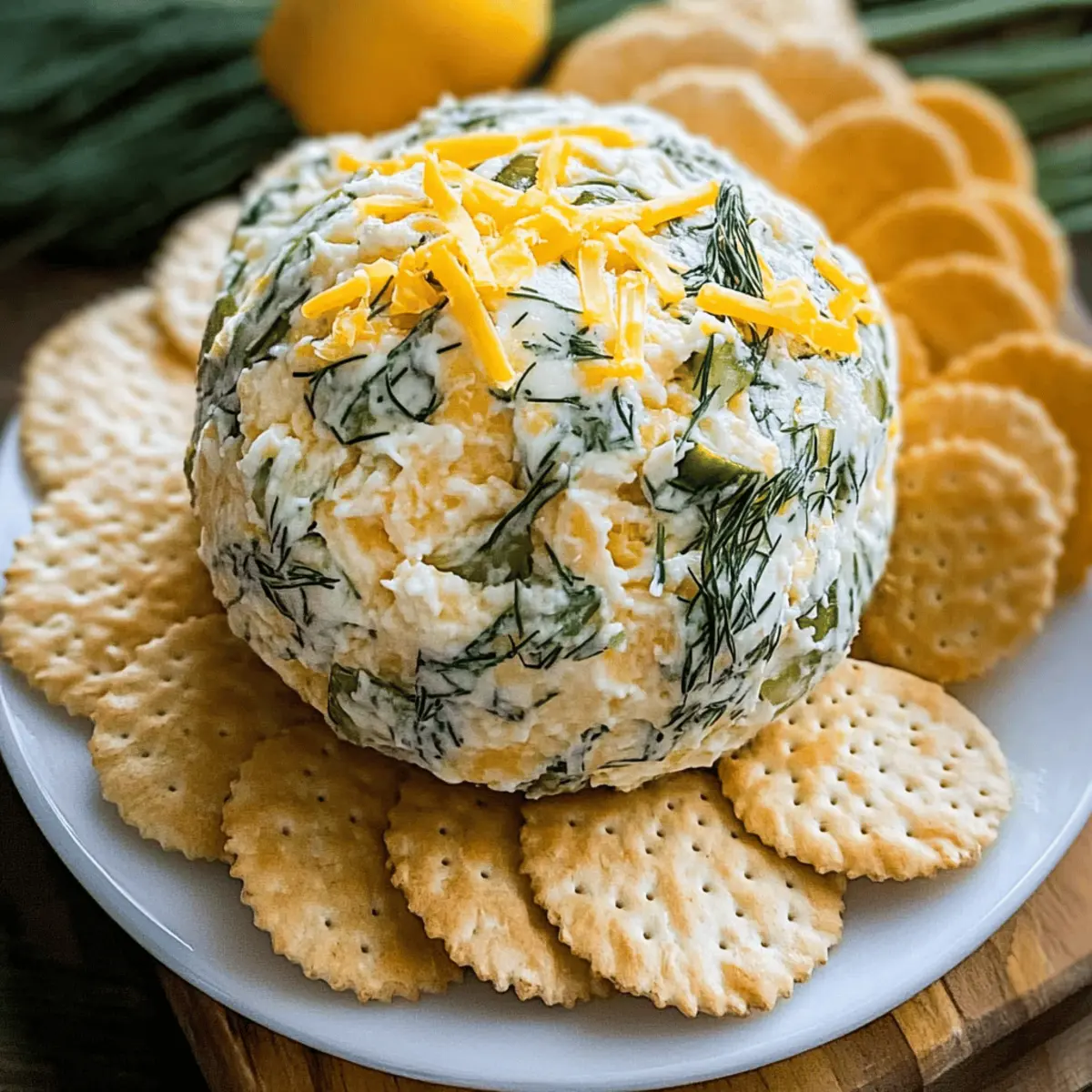 Dill Pickle Cheese Ball roddkv