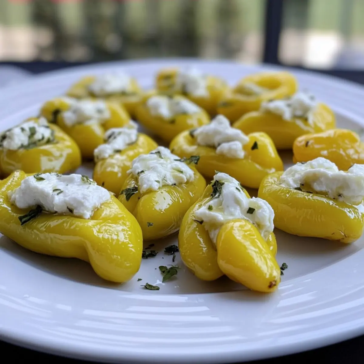 Herbed Goat Cheese Stuffed Peperoncini nbqew2