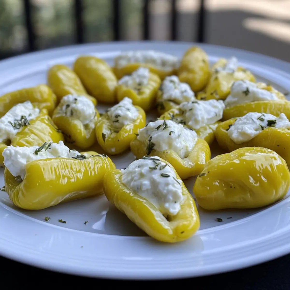 Herbed Goat Cheese Stuffed Peperoncini pn06gv