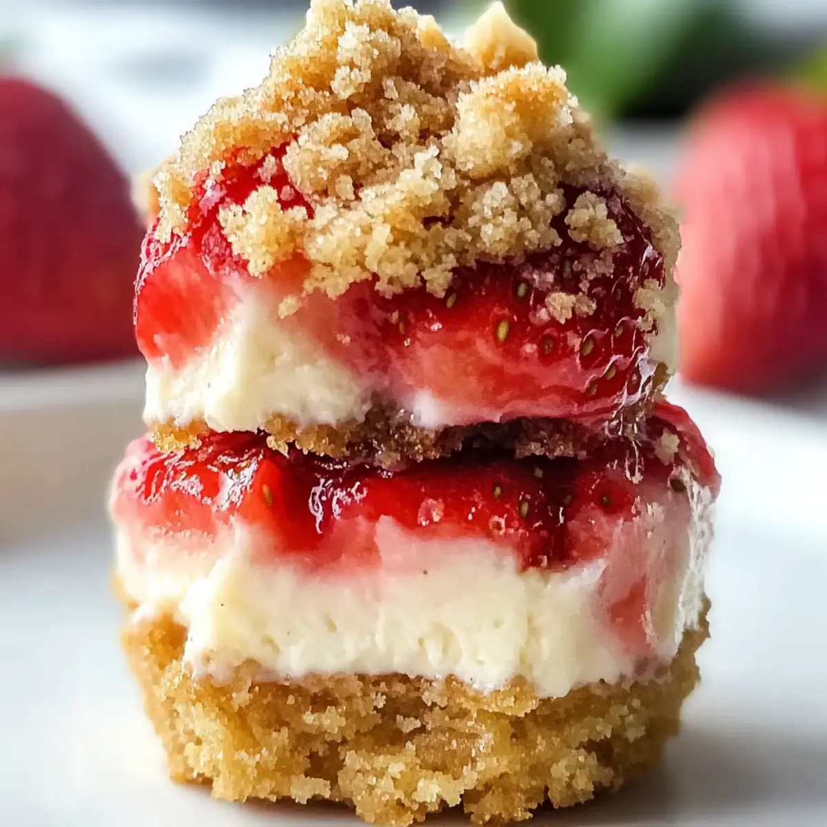 Irresistible Mini Strawberry Cheesecakes to Sweeten Your Day 3